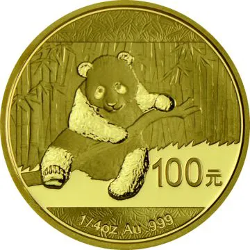 Panda 1/4 Ounce Gold