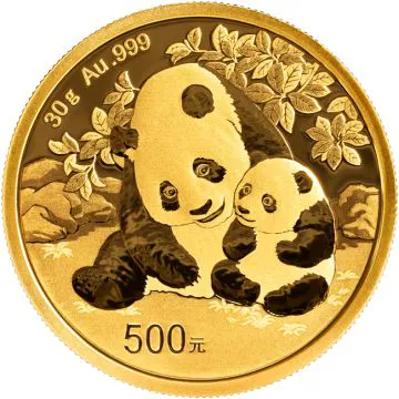 Panda 30 g Gold 2024