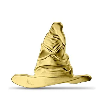 Sorting Hat 1 Ounce Gold Poof Coin