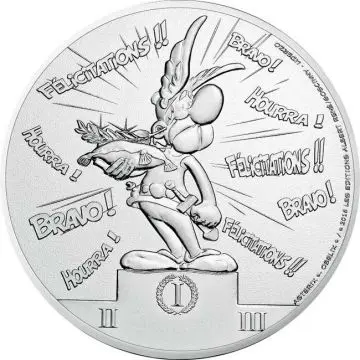 Asterix Bravo, Medaille 1