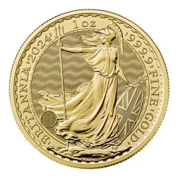 Britannia 1 Oz Gold 2024