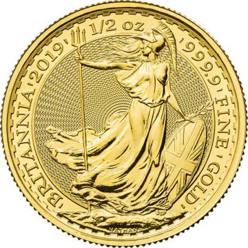 Britannia 1/2 Oz Gold