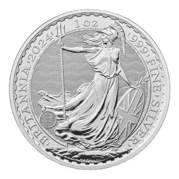 Britannia 1 Oz Silver 2024