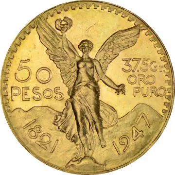 Mexiko 50 Pesos Gold