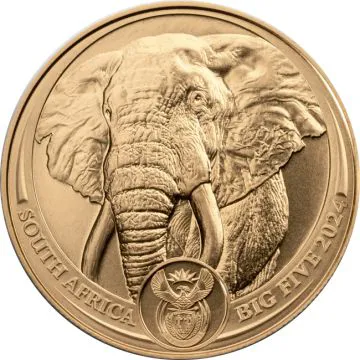 Elephant 1 Oz Gold 2024