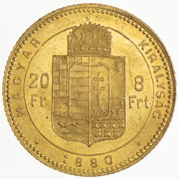 8 Forint 1880 KB