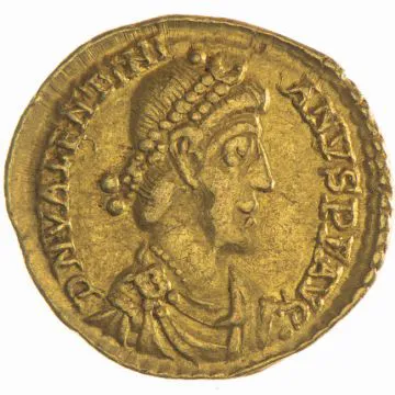 Aureus des Valentinian II.