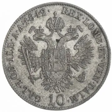 10 Kreuzer 1842 A