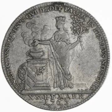 Taler 1763 S F, Nürnberg