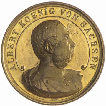Medaille 1889 XII. Mitteldt. Bundesschießen
