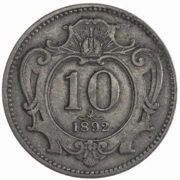 10 Heller 1892