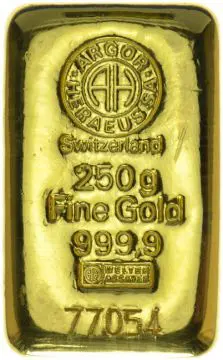 Argor-Heraeus Goldbarren 250 g