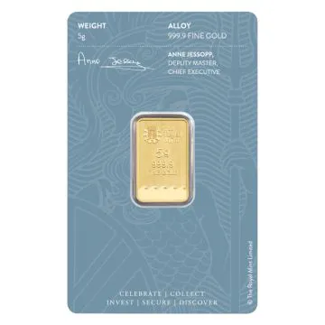 Britannia Gold Bar 5 Gram