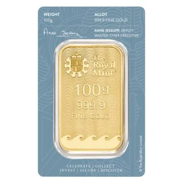 Britannia Gold Bar 100 Gram
