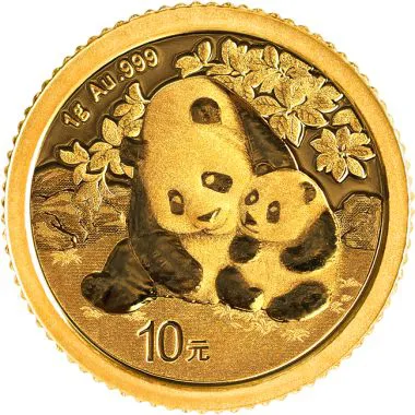 Panda 1 g Gold 2024