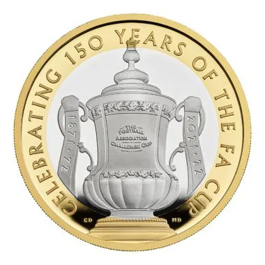 150th Anniversary of the FA Cup Silver Proof Coin
