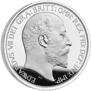 König Edward VII. 5 Ounce Silver Proof Coin