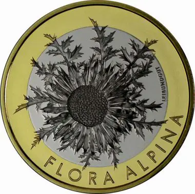 Flora Alpina - Silberdistel