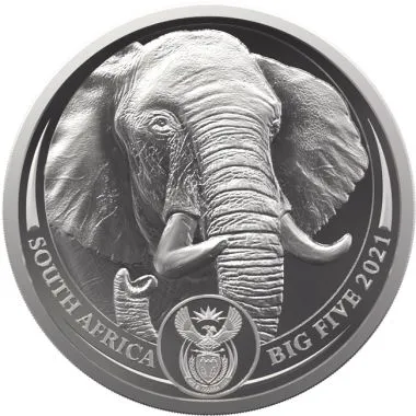 Big Five II - Elephant 1 Ounce Platinum Proof Coin