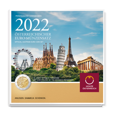 Austrian Euro Coin Set 2022