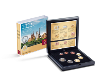 Euro-Münzensatz Polierte Platte inkl. 2 EUR Sonderausgabe Erasmus Programm