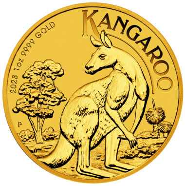 Kangaroo 1 Unze Gold 2023