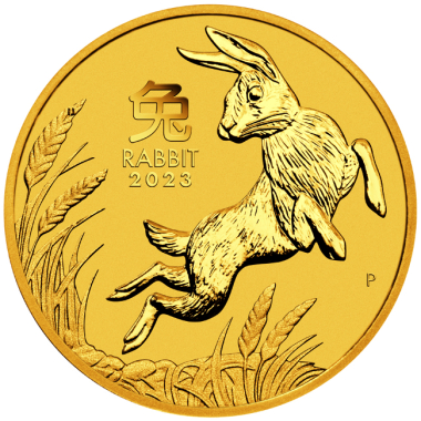 Rabbit 1/20 Oz Gold 2023