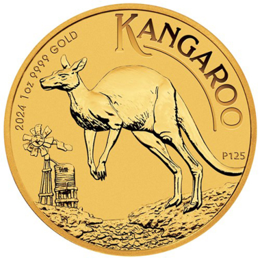 Kangaroo 1 Unze Gold 2024