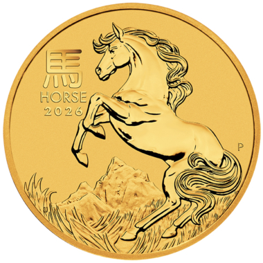 Horse 1/20 Ounce Gold 2026