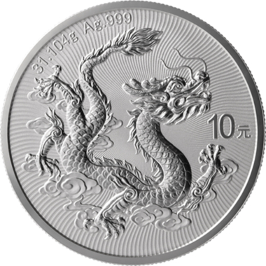 China 1 Oz Silver Dragon 2026