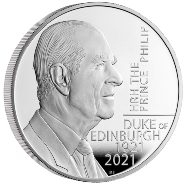 Prince Philip 5 Ounce Silver Proof Coin