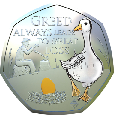 Die Gans, die goldene Eier legt