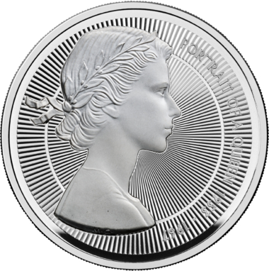Queen Elizabeth II Porträt