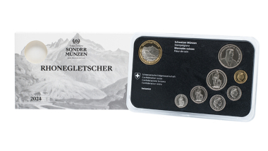 Coin Set Classic Rhone Glacier (brilliant uncirculated)