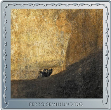 275 Jahre Francisco de Goya: der ertrinkende Hund - 1 Unze SIlber
