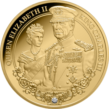 King Charles III & Queen Elizabeth II