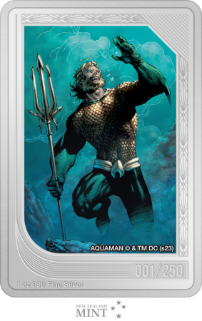 Aquaman - Mint Trading Münze