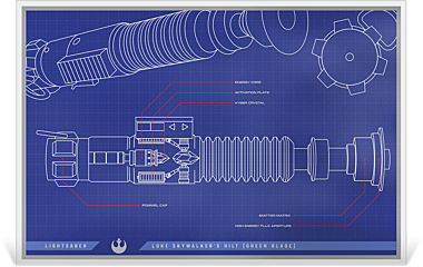 Luke Skywalkers Lightsaber