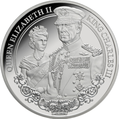 King Charles III & Queen Elizabeth II