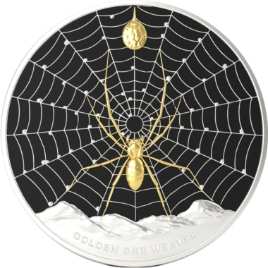 Goldene Seidenspinne